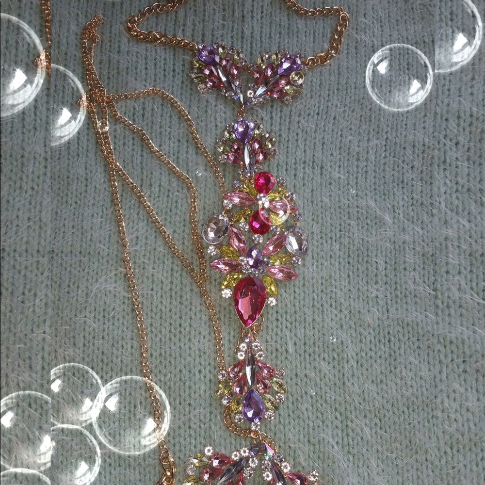 Just in body jewelry AB crystal